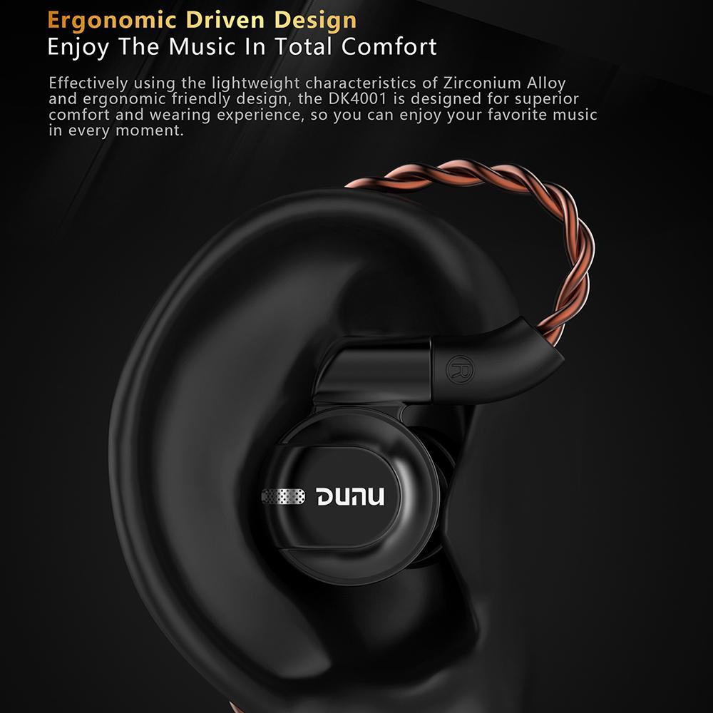 DUNU DK4001 HIRes HiFi EARPHONE