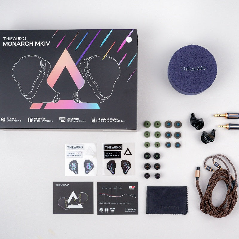 THIEAUDIO Monarch MKIV | 2DD + 6BA + 2EST Flagship IEM